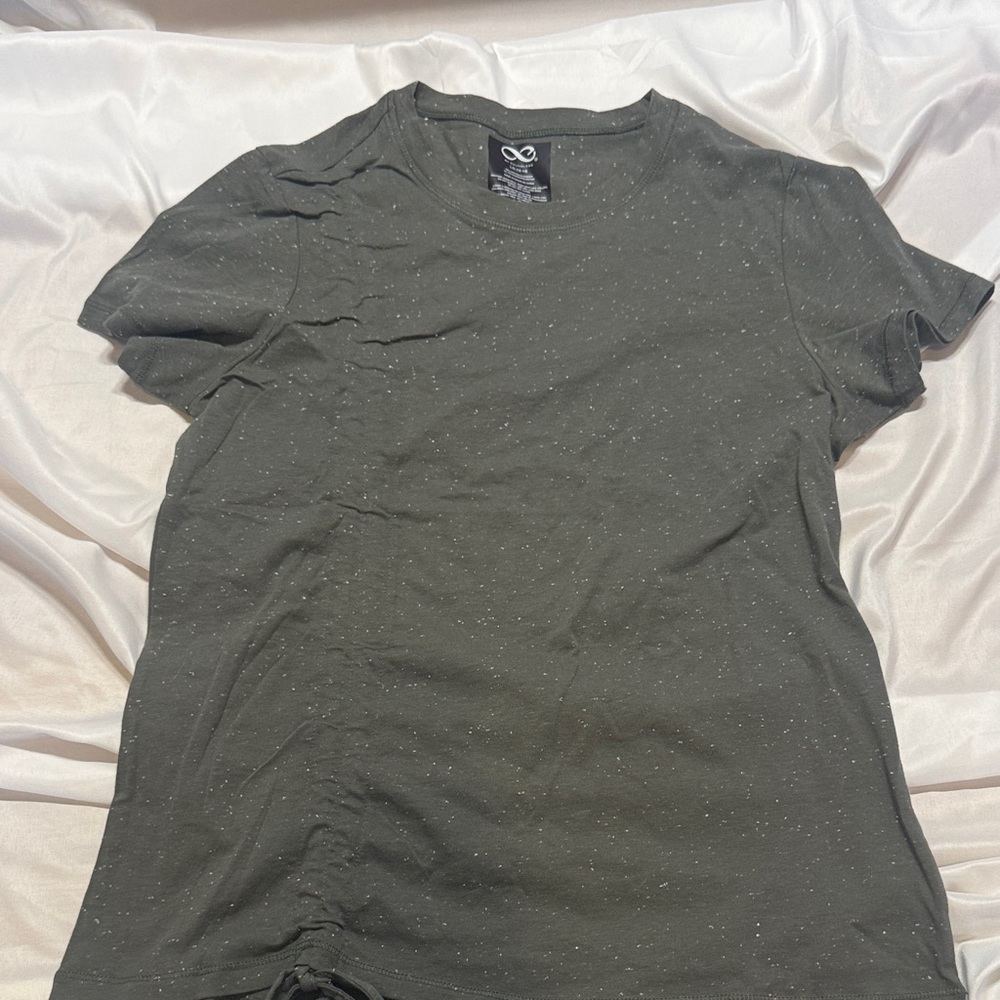 Women's Be Boundless Speckled Crewneck Tee - Charcoal